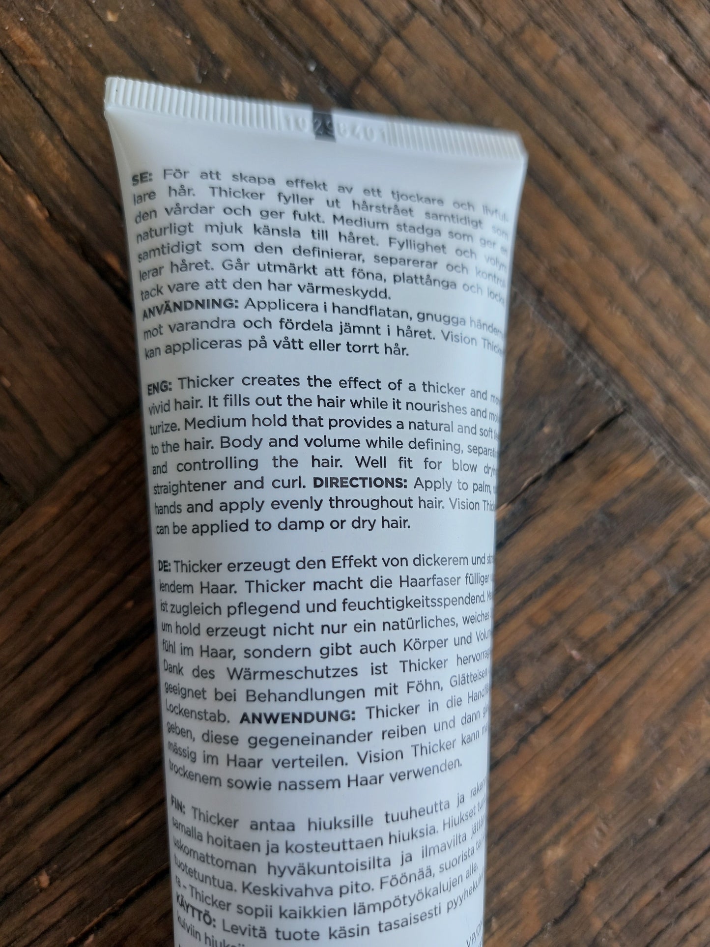 Vision Haircare Thicker