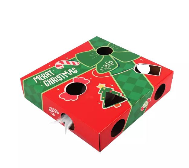 Kerst speelgoedset voor katten