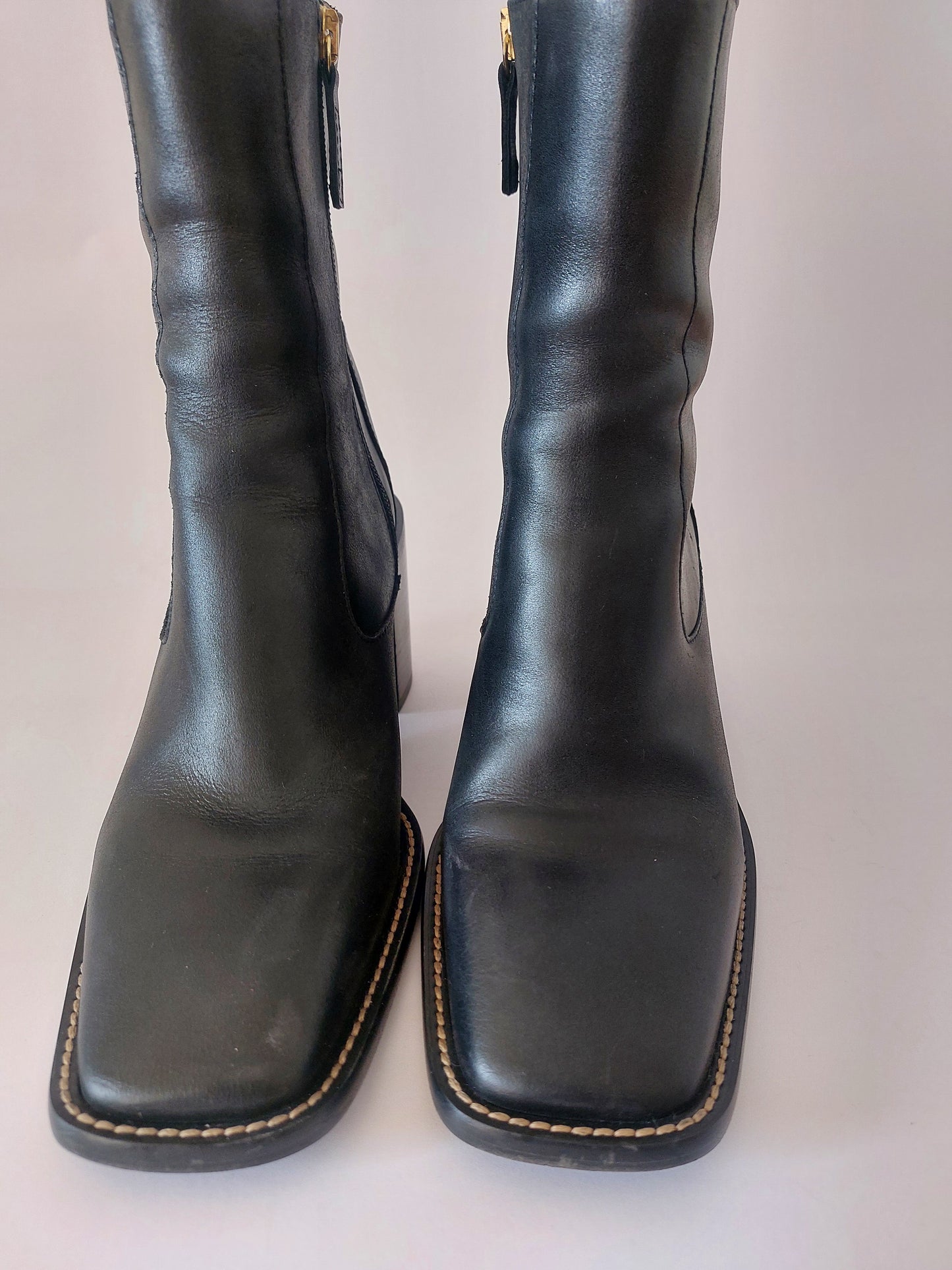 Alohas ankle boots leather size 39