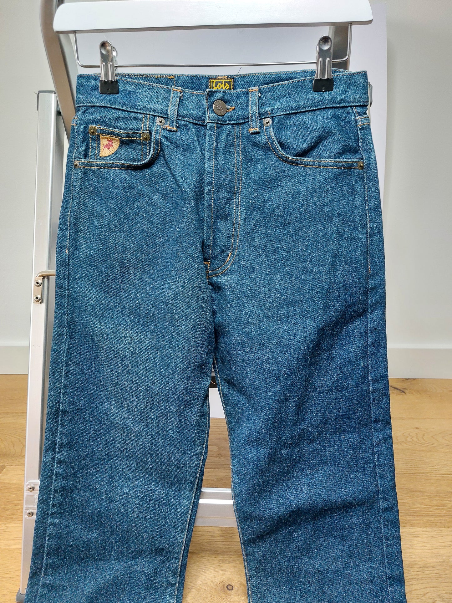 Lois Jeans dark blue denim 28x34 midwaist straight