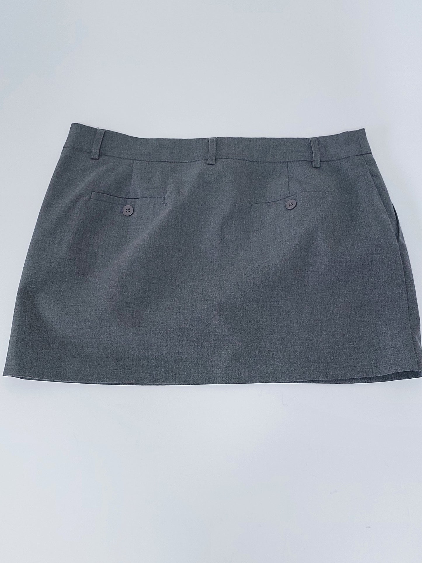 Josefine HJ x NA-KD grey miniskirt size 40