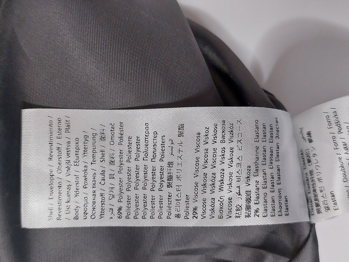 Josefine HJ x NA-KD grey miniskirt size 40