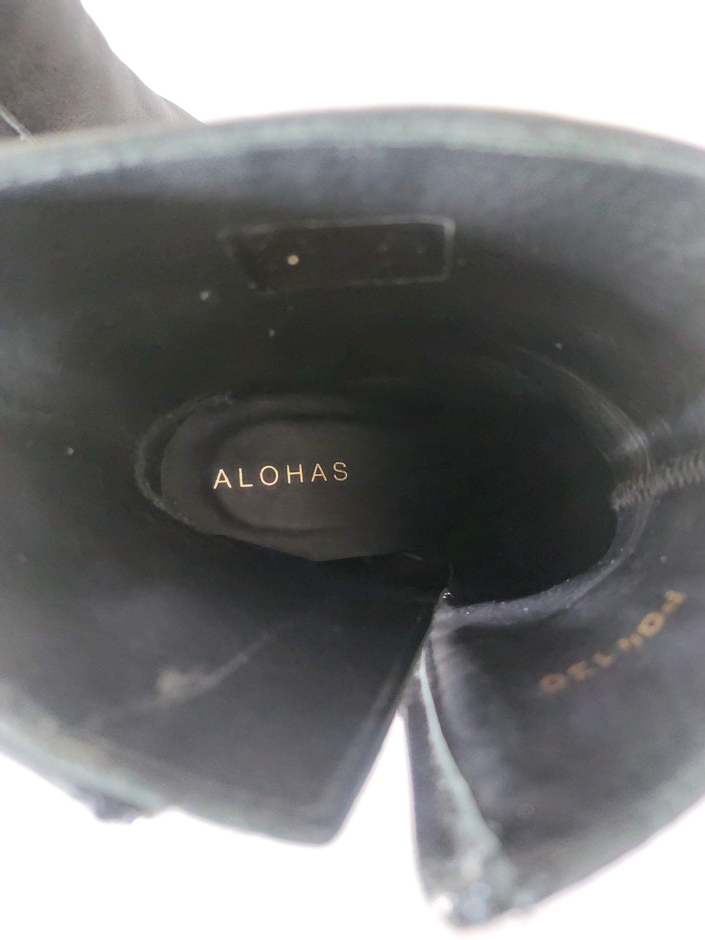 Alohas ankle boots leather size 39