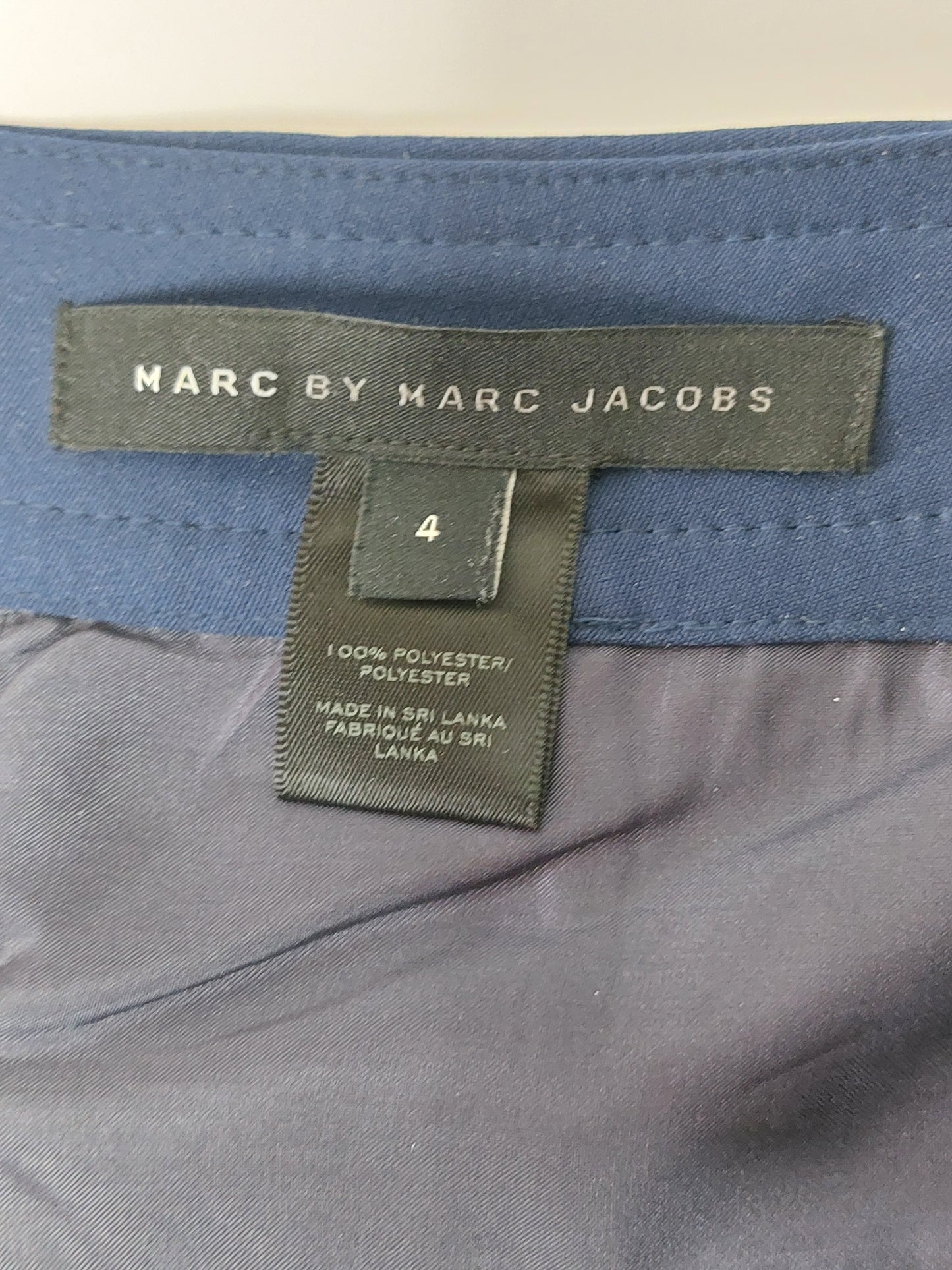 Marc by Marc Jacobs blue miniskirt size 4 (S, 36)