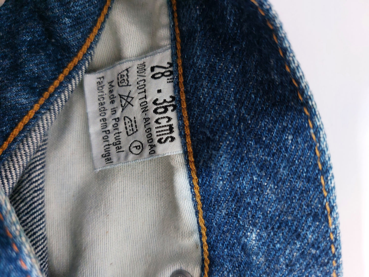 Lois Jeans dark blue denim 28x34 midwaist straight